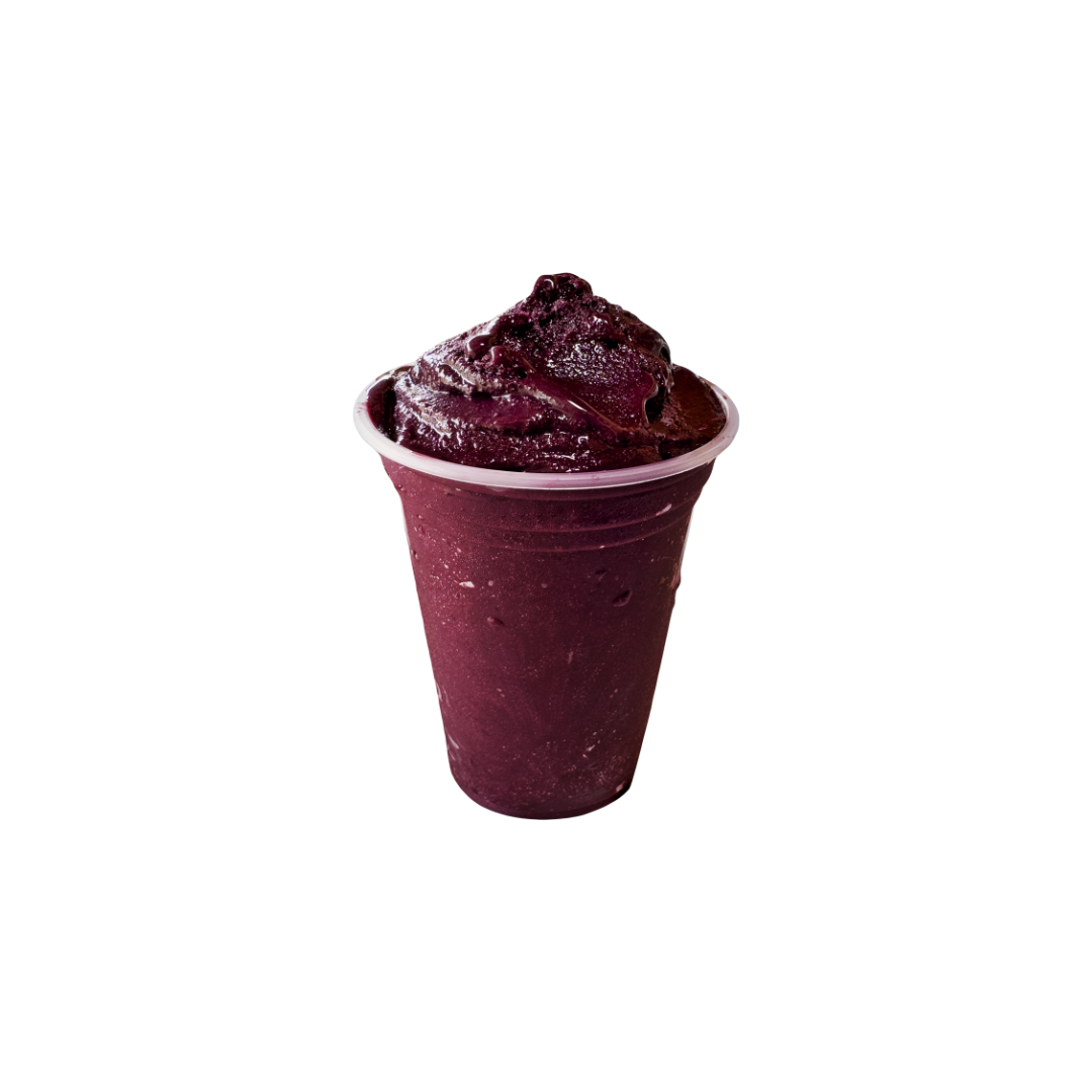 Copo de açaí de 500ml, com acompanhamentos
